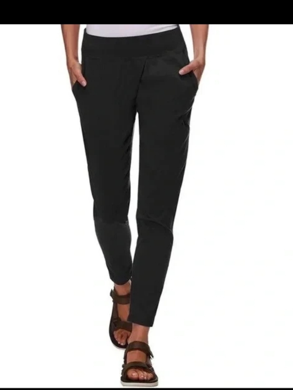 Mountain Hardwear Dynama Ankle Black Pants Women's Size XL